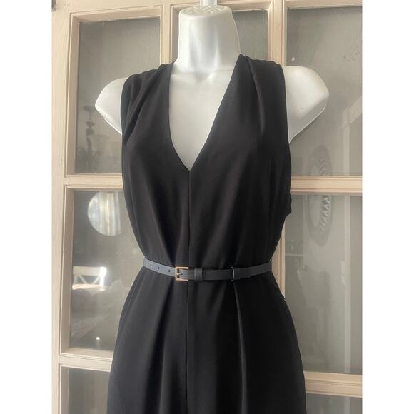 NEW Halston Heritage Tailored Scarf Jumpsui - Picture 9 of 16